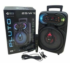 Parlante Pluto 8" Bt/mp3/usb/microfono 25w ORYX - comprar online