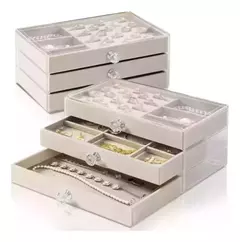Alhajero Caja Organizadora Joyas Anillos Aros Accesorios - comprar online