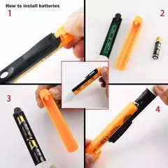 Imagen de Lapiz Tester Alerta De Voltaje Busca Polo Detector + Pilas