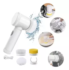 Cepillo Limpiador Platos Cocina Baño Multiuso Usb Recargable - comprar online