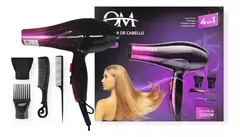 Secador De Pelo 2200w Profesional 4 En 1 Frio Calor - comprar online