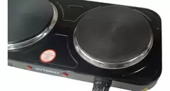 Anafe Electrico 2 Hornallas Cocina Portatil 2000w 220v - Vida Moderna