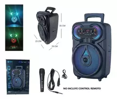 Parlante Pluto 8" Bt/mp3/usb/microfono 25w ORYX - Vida Moderna