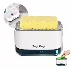 Dispenser Para Detergente Con Esponja 2 En 1 Cocina Jabon - comprar online