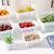Caja de conservación para refrigerador, caja sellada transparente de doble capa - comprar online