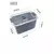 Caja de conservación para refrigerador, caja sellada transparente de doble capa en internet