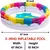 Piscina inflable extraíble para bebé, arcoíris, unicornio, anillo, juego de a - todo terra