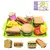 Juego de cocina de simulación de hamburguesa para niños, Mini juego de ensambl en internet