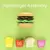Juego de cocina de simulación de hamburguesa para niños, Mini juego de ensambl