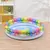 Piscina inflable extraíble para bebé, arcoíris, unicornio, anillo, juego de a - comprar online