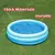 Imagen de Piscina inflable extraíble para bebé, arcoíris, unicornio, anillo, juego de a