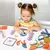 Rompecabezas creativo de madera para niños, juego de inteligencia Montessori, j - comprar online