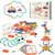Rompecabezas creativo de madera para niños, juego de inteligencia Montessori, j - comprar online