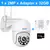 Inteligente 1080P almacenamiento en la nube cámara IP PTZ inalámbrica domo