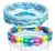 Piscina inflable extraíble para bebé, arcoíris, unicornio, anillo, juego de a en internet