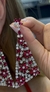 Brinco Flores de Rubi e Diamantes na internet
