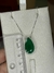 Imagem do Colar Esmeralda Colombiana com Diamante