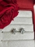 Imagem do Brinco Flor Diamante Baguete