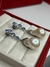 Imagem do Brinco Safira com Perola e Diamante