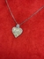 Colar Coração Diamantes - loja online