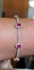 Bracelete Rubi com Diamantes - loja online