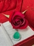 Pingente Esmeralda com Diamantes