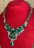 Colar Esmeralda com Diamantes na internet