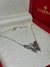 Imagem do Colar Borboleta Safira e Diamantes