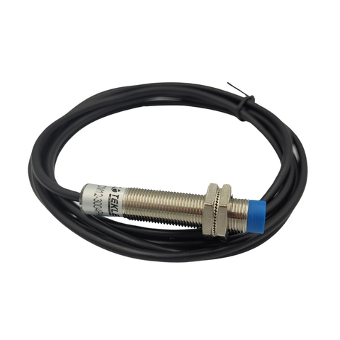 SENSOR CAPACITIVO COM CABO CM12-3004PA NÃO FACEADO 12mm 6-36Vcc (PNP/NA) C/ 3 Fios e Range 4mm