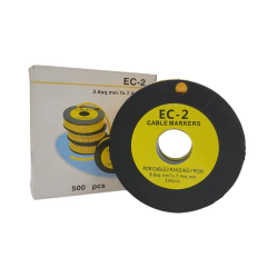 ANILHA DE IDENTIFICAÇÃO EC-2 - "W" - 500 pçs na internet