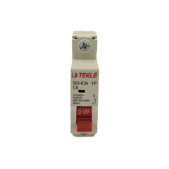 Disjuntor Termomagnetico Monopolar SD-63s 6A 1P Curva C - 6kA TEKLE - comprar online