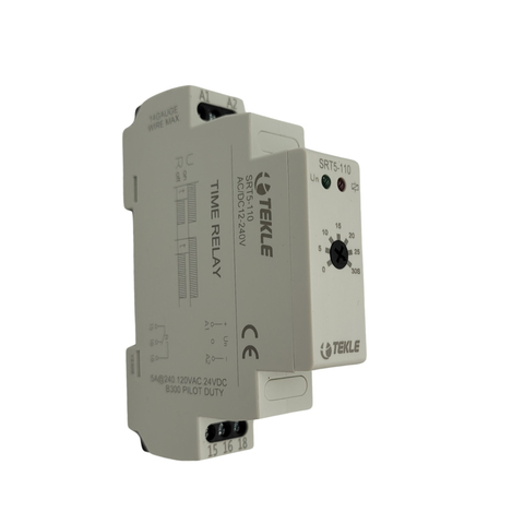 RELE DE TEMPO 30S SRT5-110 - ONDELAY AC/DC 12-240VCA - 60HZ