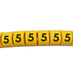 ANILHA DE IDENTIFICAÇÃO EC-2 - "5" - 50 pçs