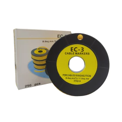 ANILHA DE IDENTIFICAÇÃO EC-3 - "W" - 250 pçs na internet
