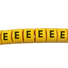 ANILHA DE IDENTIFICAÇÃO EC-0 - "E" - 1000 pçs