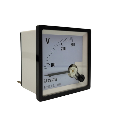 VOLTIMETRO 72X72 300Vac