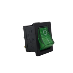 CHAVE GANGORRA KCD1-102N 3T 6A/250V - VERDE (ON-OFF)