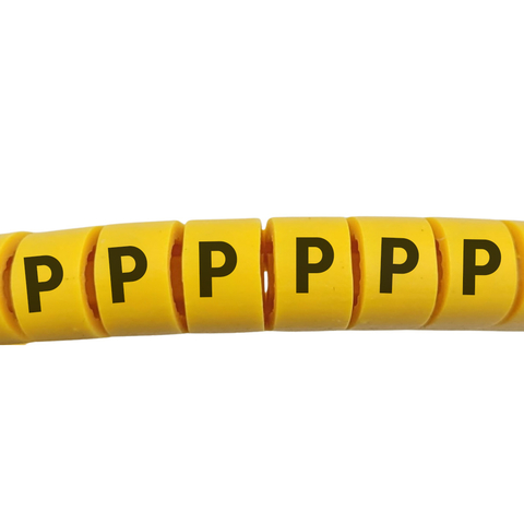 ANILHA DE IDENTIFICAÇÃO EC-2 - "P" - 500 pçs