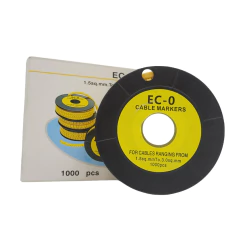 ANILHA DE IDENTIFICAÇÃO EC-0 - "U" - 1000 pçs - comprar online