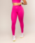Calça Legging Basic Recortes - Rosa Pink - comprar online