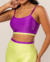 Calça Legging Texture Duo - Lima c/ Fúcsia - Altup Fitness