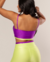 Top Texture Duo - Fúcsia c/ Lima - Altup Fitness