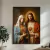 Quadro Jesus e Maria Corações Sagrados - comprar online