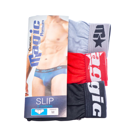 Cueca Slip Algodão Adulto Premium - comprar online