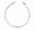 Pulseira Gucci Masculina 4mm Prata 925