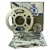 Kit Transmissao Riffel top Honda Bros 150 com Retentor