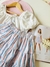Blusa/Saia Corações - Menina Anjo - Little Querubim - Baby Kids