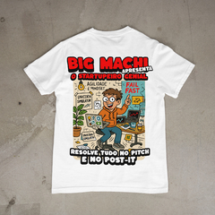 CAMISETA BIG MACHI – O STARTUPEIRO GENIAL™ - Estampa no Verso - comprar online
