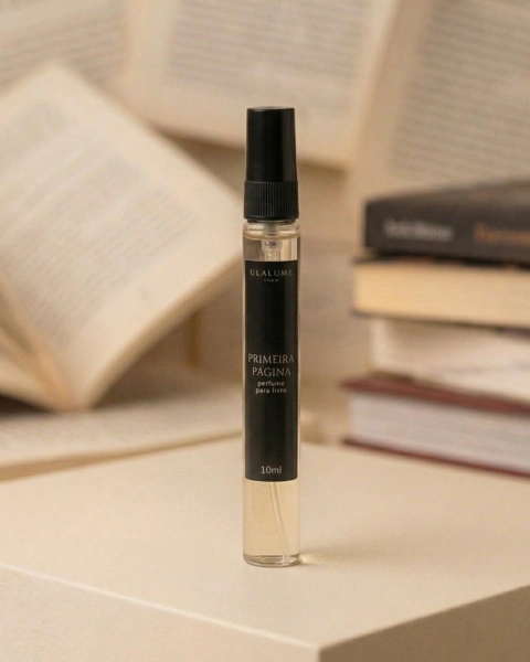 Perfume para livro 10ml – Primeira Página