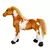 Brinquedo de pelúcia de cavalo de simulação de desenho animado para crianças na internet